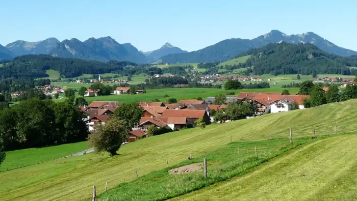 Hopferau, Ausschnitt